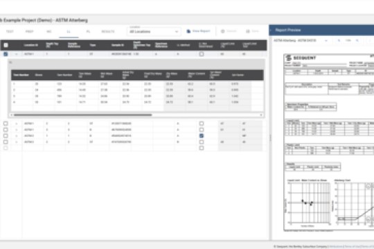 Ground Investigation for Civil Infrastructure Gets More Robust With Integration of Lab and Field Geotechnical Data