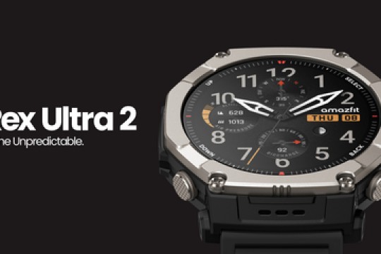 Amazfit Announces the T-Rex Ultra 2: a Titanium GPS Watch Engineered for the Extreme