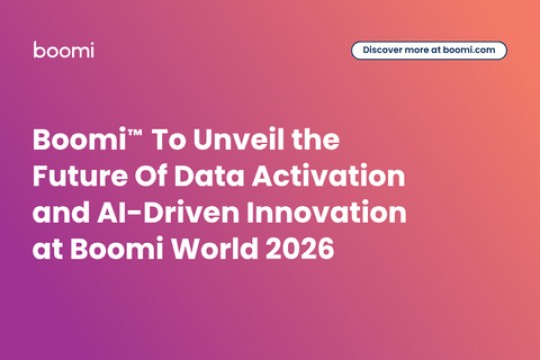 Boomiتكشف النقاب عن مستقبل تنشيط البيانات والابتكار القائم على الذكاء الاصطناعي في Boomi World 2026