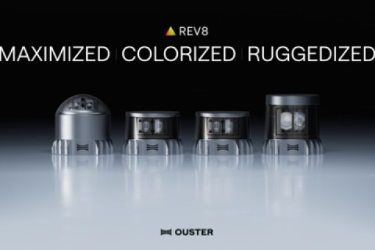 Ouster Releases The REV8 OS Family: The World’s First Native Color Lidar
