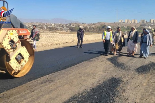 Taiz inspects road construction, inaugurates tree watering initiative -Yemen