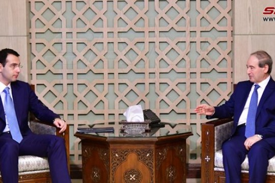 Mikdad, Ardzinba hold final session of talks on ties and developments-Syria