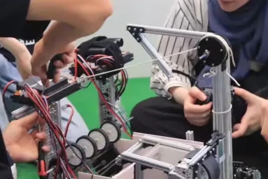 Ouargla: Strong participation in the youth robotics competition