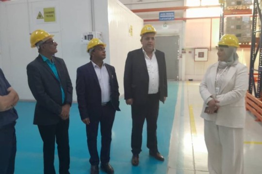 A delegation of experts visiting Batna for the future Saidal factory