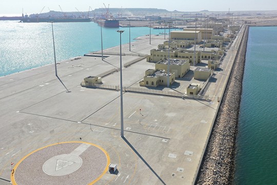 Protection dams, government jetty inaugurated at Port of Duqm-Oman