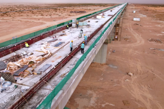 Africa's largest viaduct to be completed soon-Algeria
