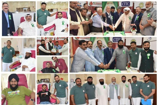 Pak Donors celebrates anniversary with 22nd blood donation drive-Kuwait
