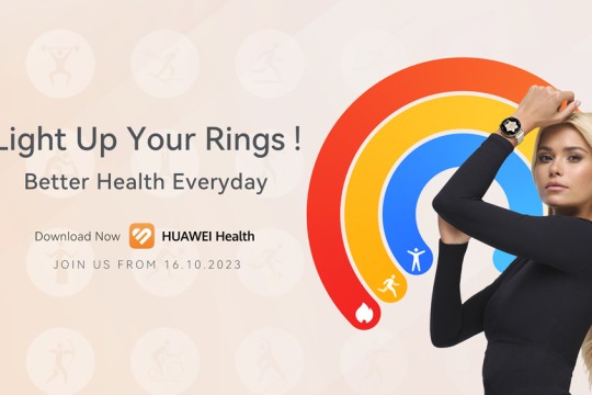 Huawei ‘Light Up Your Rings’ challenge goes live globally with digital medals