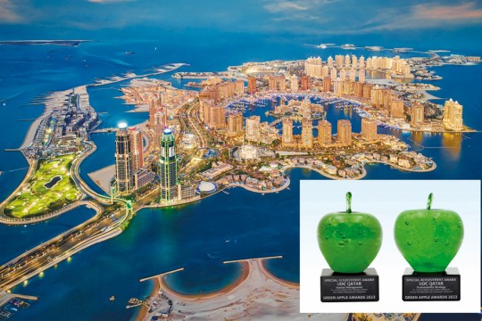 UDC receives five international Green Apple awards-Qatar