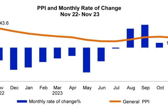 Qatar’s industrial PPI edges down in Nov 2023