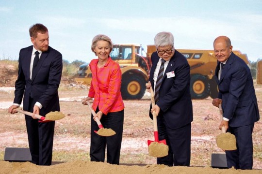 TSMC breaks ground on 1st European plant in Germany’s Dresden