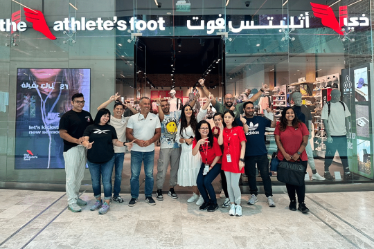 The Athlete’s Foot relocates to a new spot in Al-Kout Mall-Kuwait