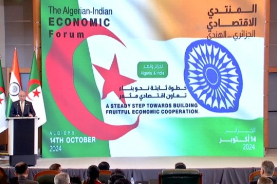Algerian-Indian Economic Forum begins work in Algiers