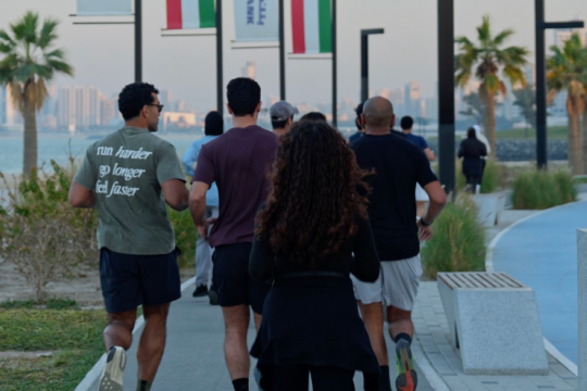 Gulf Bank launches weekly running activities, health awareness initiative