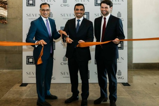 Qatari Diar celebrates opening of SEVEN at Southbank Place in London