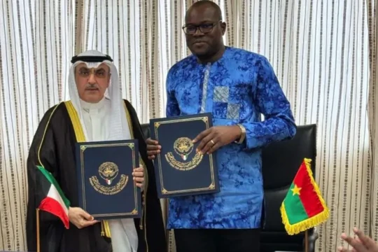 Kuwait grants Burkina Faso $19.4 million loan to boost agriculture, create jobs