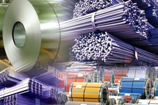 About 1.5m tons of steel products exported in H1-Iran
