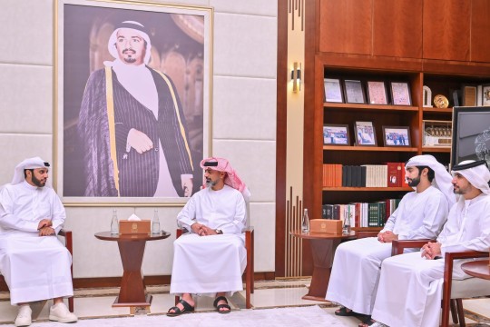 Ajman CP reviews service quality report at Sheikh Khalifa Medical City in Ajman-