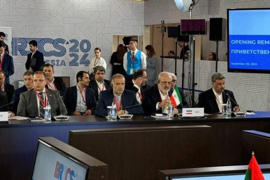 Iran’s minister attends BRICS energy summit in Moscow