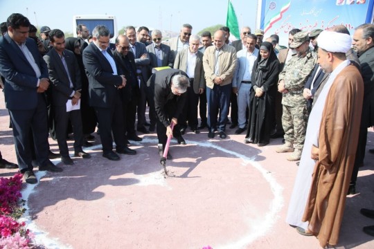 Project launched for constructing 110 National Housing Movement units in Bu Musa-Iran