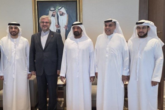 Iran’s consul general in Dubai meets with heads of chamber of commerce, aviation authority-