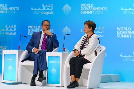 IMF’s Kristalina Georgieva at WGS: We expect global interest rates to decline by mid 2024