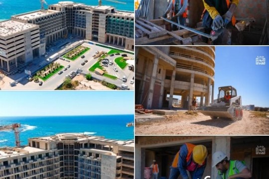 Work on the five-star Al-Andalus Hotel continuing-Libya