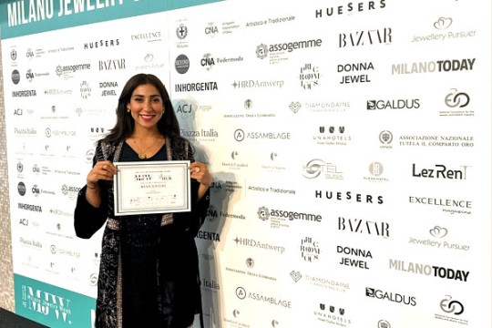 Bahraini jeweller Amal wins top accolades at Milan Jewellery Week