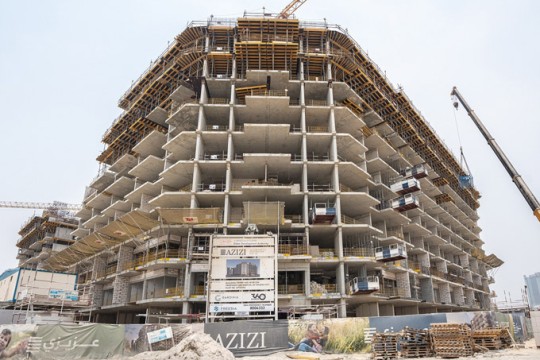 Azizi’s Beach Oasis hits 40pc construction milestone-UAE