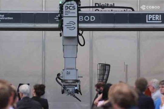 COBOD celebrates global premiere of multifunctional construction robot-Palestine
