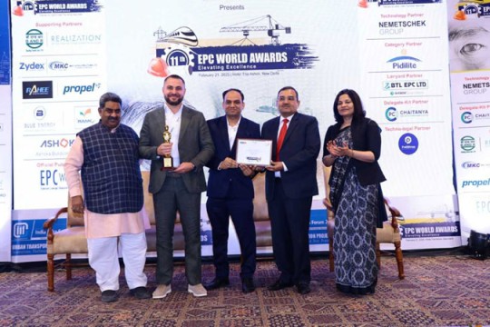 Mycrane wins prestigious EPC award at India event-Syria