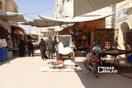 Idlib: Shop rents in al-Dana are out of control