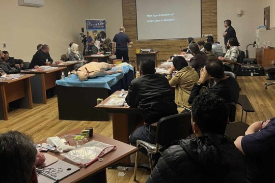 Britain’s David Nott Foundation delivering free training to Libyan doctors-Libya