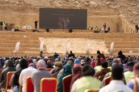 Diriyah sets Guinness World Record for largest construction safety lesson-Saudi Arabia