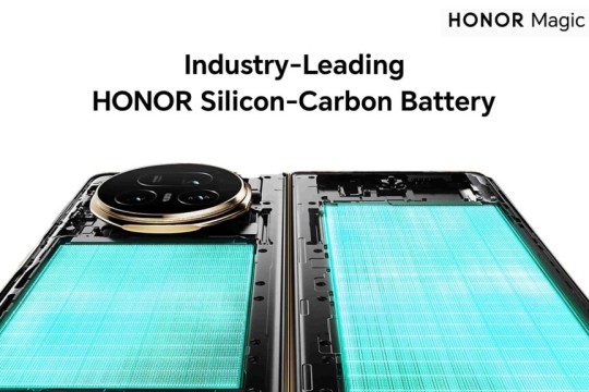 HONOR Leads & Powers the Future with Silicon-Carbon Battery Technology
