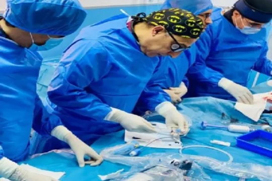 First coronary lithotripsy operation at Charles-Nicolle Hospital-Tunisia