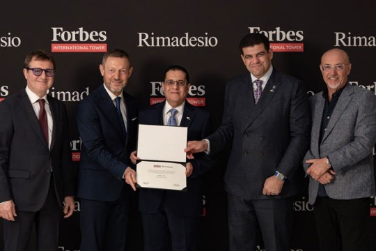 Magnom partners with Italy's Rimadesio for Forbes International Tower-Egypt