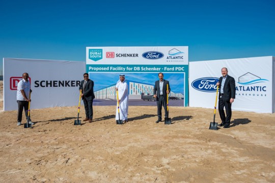 Ford, DB Schenker break ground on parts distribution centre-UAE