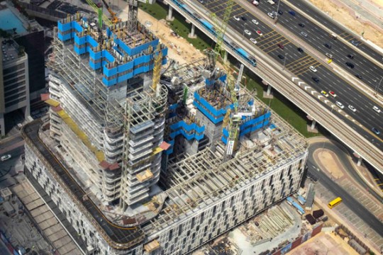Al Habtoor achieves key construction milestone on Dubai tower-UAE