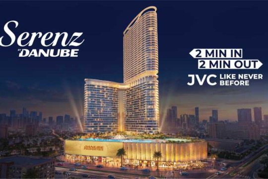 Danube Properties Dévoile ‘Serenz by Danube’ au cœur de Jumeirah Village Circle (JVC), avec un accès pratique « en seulement 2 minutes à l’entrée comm
