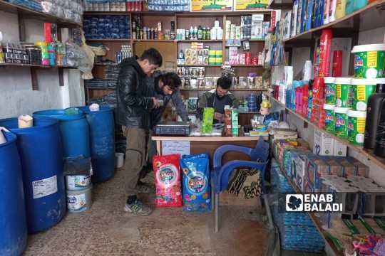 Despite health risks, local cleaning materials gain popularity in Ras al-Ain-Syria