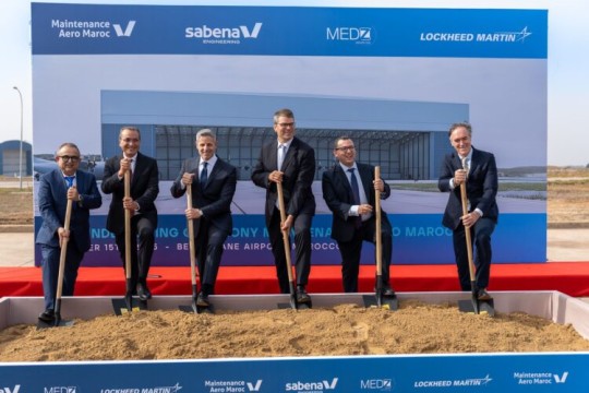 MAM Begins Construction of Heavy Maintenance Hangar for F-16 and C-130-Morocco