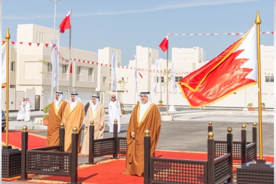 HRH the Crown Prince and Prime Minister attends the inauguration of the East Sitra housing project