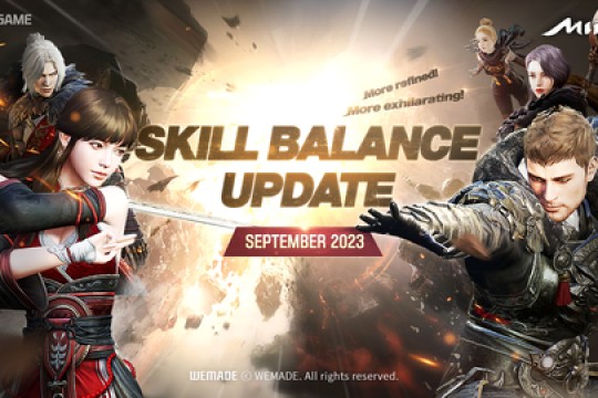 تطبيق Wemade تحديث شامل لتوازن المهارات على MIR4