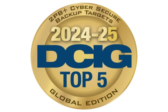 ExaGrid Recognized in the “2024-25 DCIG TOP 5 2PB+ Cyber Secure Backup Target Global Edition Report”