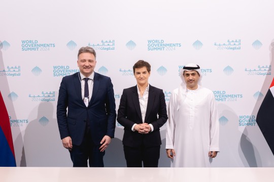 Serbia Signs with UAE’s ATRC to Encourage Use of Falcon AI Models at WGS 2024