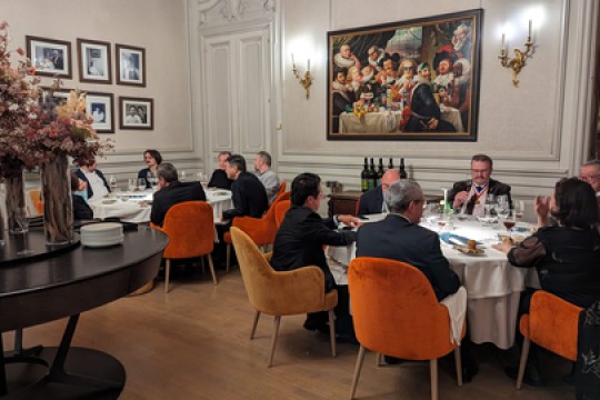 The Japan Sake and Shochu Makers Association Held the Pairing Dinner with M.O.F.s in Lyon