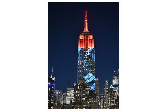 مبنى Empire State Building يكشف النقاب عن رحلة غامرة مستوحاة من Star Wars تنطوي على عرض ضوئي ديناميكي، وتجارب تفاعلية للجمهور، وزيارات المشاهير والمزيد