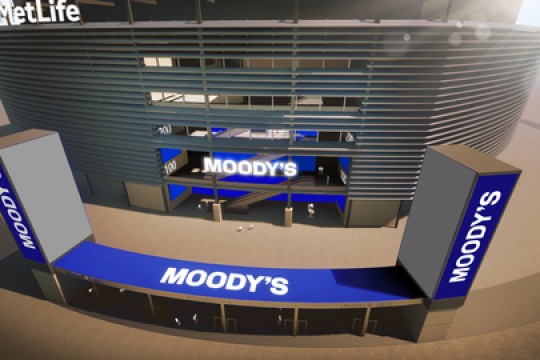 Moody’s تتعاون مع New York Giants وNew York Jets لتكون الشريك الأساسي الجديد لملعب MetLife