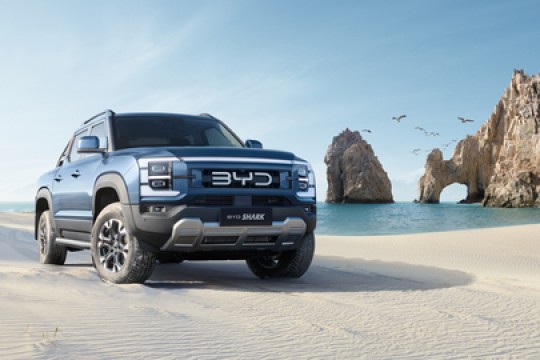 BYD Launches Its First Pickup Truck BYD SHARK in Mexico